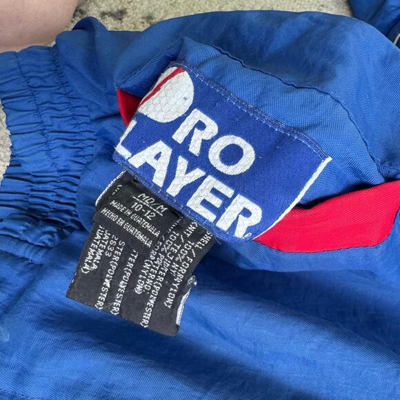 Vtg 1990s Pro Player University of Kansas Jayhawks Coat Reversible Youth 10-12 - Picture 9 of 13